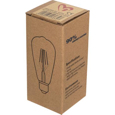 ΛΑΜΠΤΗΡΑΣ HM4189.02 LED FILAMENT 12W E27 2700K GOLD