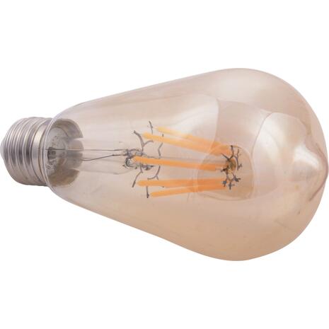 ΛΑΜΠΤΗΡΑΣ HM4188.02 LED FILAMENT 8W E27 DIMMABLE 3000K GOLD