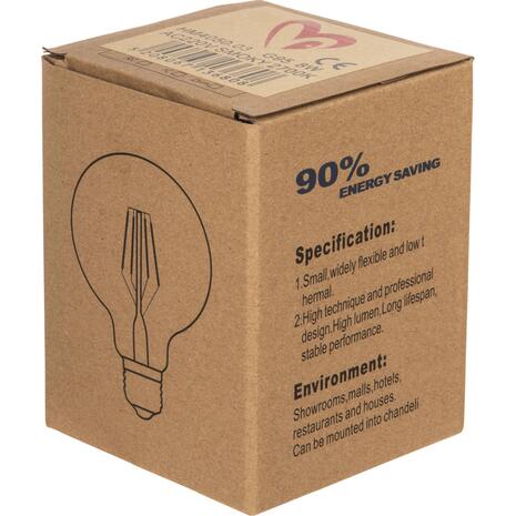 ΛΑΜΠΤΗΡΑΣ GLOBO LED FILAMENT 8W E27 3000K ΦΙΜΕ DIMMABLE HM4050.03