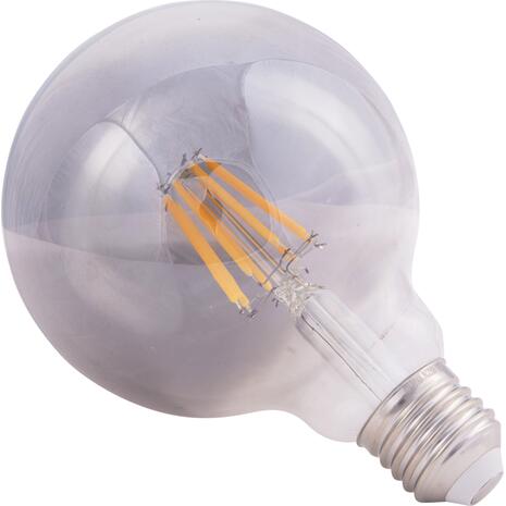 ΛΑΜΠΤΗΡΑΣ GLOBO LED FILAMENT 8W E27 3000K ΦΙΜΕ DIMMABLE HM4050.03