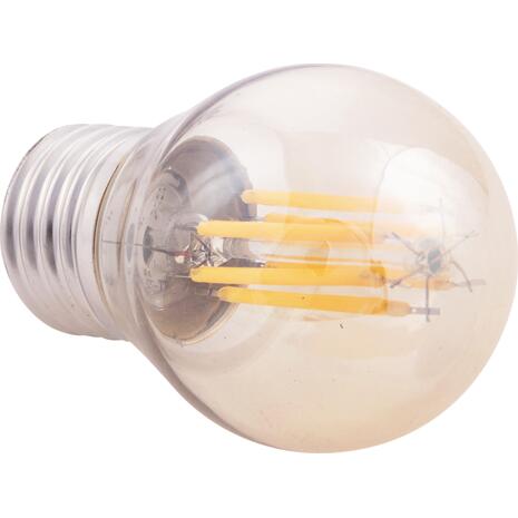 ΛΑΜΠΤΗΡΑΣ HM4046.02 LED FILAMENT 6W E27 3000K GOLD DIMMABLE