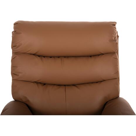 ΠΟΛΥΘΡΟΝΑ ΜΑΣΑΖ YASUMU HM9784.12 ΚΑΦΕ PU 80x93x100Υεκ. (Καφέ)
