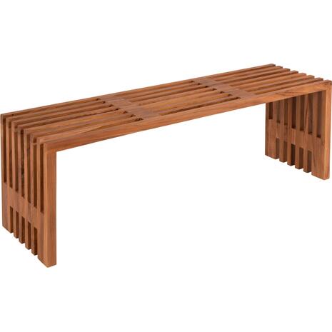 ΠΑΓΚΑΚΙ NYA HM9829 ΜΑΣΙΦ ΞΥΛΟ TEAK ΣΕ ΦΥΣΙΚΟ 139,5x34,5x48,5Υεκ.