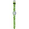Ρολόι παιδικό Tikkers Time Teacher Green Strap Dinosaur (TK0207)