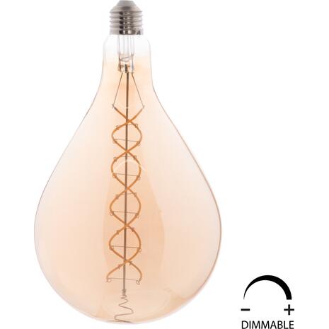 ΛΑΜΠΤΗΡΑΣ LED FILAMENT 8W E27 3000K TEA COLOR DIMMABLE HM4052.02