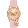 Ρολόι παιδικό Tikkers Pink Strap Butterfly (Includes Purse & Bracelet) (ATK1086)