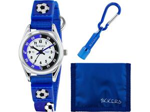Ρολόι παιδικό Tikkers Blue Strap Football (Includes Torch & Wallet) (ATK1028)