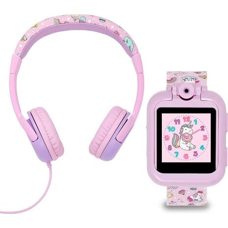 Παιδικό Interactive Watch & Headphone Tikkers Pink Unicorn (TKS02-0003)