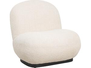 ΠΟΛΥΘΡΟΝΑ BEANY HM9591.06 ΕΚΡΟΥ ΜΠΟΥΚΛΕ ΥΦΑΣΜΑ 85x82x77Υ εκ. (Εκρού)