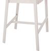 ΣΚΑΜΠΟ ΑΛΟΥΜΙΝΙΟΥ HM5892.12 ΜΕΣΑΙΟΥ ΥΨΟΥΣ RATTAN & TEXTLINE ΛΕΥΚΟ ΜΠΕΖ 55x56,5x99Y