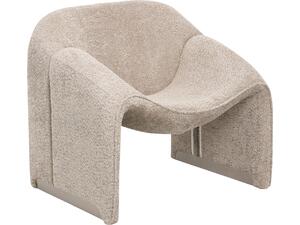 ΠΟΛΥΘΡΟΝΑ SPINER HM9599.08 ΜΠΕΖ ΜΠΟΥΚΛΕ ΥΦΑΣΜΑ 81x64x74Υεκ. (Μπεζ)
