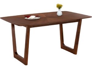 ΤΡΑΠΕΖΙ ΤΡΑΠΕΖΑΡΙΑΣ RINER ΟΡΘΟΓΩΝΙΟ HM9745 MDF ΜΕ ΚΑΠΛΑΜΑ ΚΑΡΥΔΙΑΣ 180x90x76εκ.