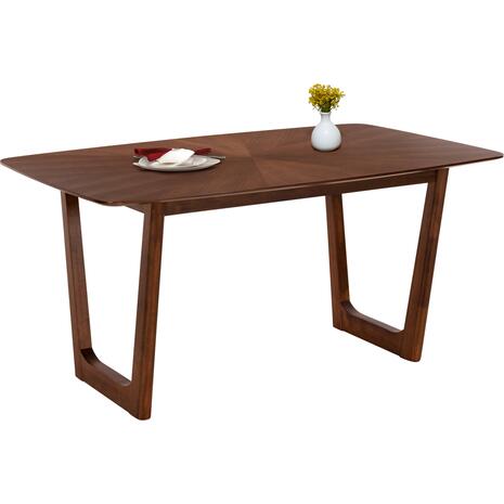 ΤΡΑΠΕΖΙ ΤΡΑΠΕΖΑΡΙΑΣ RINER ΟΡΘΟΓΩΝΙΟ HM9745 MDF ΜΕ ΚΑΠΛΑΜΑ ΚΑΡΥΔΙΑΣ 180x90x76εκ.