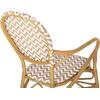 ΠΟΛΥΘΡΟΝΑ ΑΛΟΥΜΙΝΙΟΥ BAMBOO LOOK ΦΥΣΙΚΟ - ΛΕΥΚΟ HM5928.03 55x58x95 εκ.