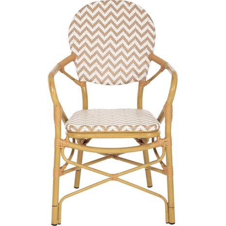 ΠΟΛΥΘΡΟΝΑ ΑΛΟΥΜΙΝΙΟΥ BAMBOO LOOK ΦΥΣΙΚΟ - ΛΕΥΚΟ HM5928.03 55x58x95 εκ.