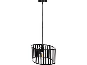 ΦΩΤΙΣΤΙΚΟ ΟΡΟΦΗΣ ΚΡΕΜΑΣΤΟ HM4113 ΜΑΥΡΟ ΜΕΤΑΛΛΟ 34x23x121Υεκ.