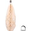 ΛΑΜΠΤΗΡΑΣ LED FILAMENT 8W E27 3000K GOLD COLOR DIMMABLE HM4058