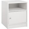 ΚΟΜΟΔΙΝΟ ΜΕΛΑΜΙΝΗΣ MALORY HM2205.05 ΛΕΥΚO 40x40x50Yεκ. (Λευκό)