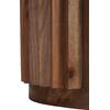 ΒΟΗΘΗΤΙΚΟ ΤΡΑΠΕΖΙ ΣΤΡΟΓΓΥΛΟ SEDGE HM9696 ΜΑΣΙΦ ΑΚΑΚΙΑ-ΦΥΣΙΚΟ ΧΡΩΜΑ Φ40x50Υεκ.