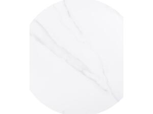 Sintered Stone Επιφάνεια Τραπεζιού, Απόχρωση White Marble (MDF για στήριξη βάσης) (Ε100,1S)