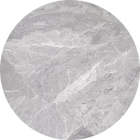 Sintered Stone Επιφάνεια Τραπεζιού, Απόχρωση Grey Marble (MDF για στήριξη βάσης) (Ε100,2S)