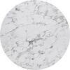 HPL (High Pressure Laminated) Επιφάνεια Τραπεζιού Απόχρωση White Marble, Εξωτερικού χώρου (σετ 2 τεμαχίων) (Ε101,421)