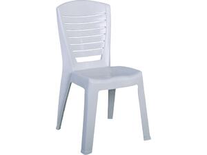 VIDA Καρέκλα Κήπου - Βεράντας Στοιβαζόμενη, PP Άσπρο (Ε309,2)