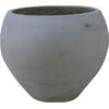 FLOWER POT-5 Cement Grey Φ32x26cm (Ε6304,A)