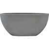 FLOWER POT-4 Cement Grey 76x34x32cm (Ε6303,B)