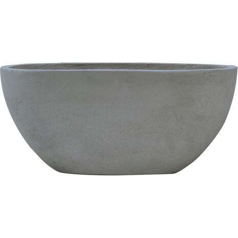 FLOWER POT-4 Cement Grey 76x34x32cm (Ε6303,B)