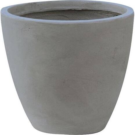 FLOWER POT-3 Cement Grey Φ35x32cm (Ε6302,A)