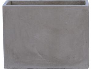 FLOWER POT-2 Cement Grey 60x30x45cm (Ε6301,B)