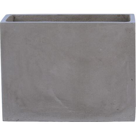 FLOWER POT-2 Cement Grey 60x30x45cm (Ε6301,B)