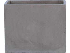 FLOWER POT-2 Cement Grey 50x20x40cm (Ε6301,A)