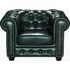 CHESTERFIELD Birmingham Πολυθρόνα Σαλονιού Καθιστικού,Δέρμα Antique Green (Ε9574,13)