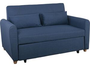 MOTTO Καναπές - Κρεβάτι Σαλονιού - Καθιστικού, Ύφασμα Μπλε (Ε992,1)