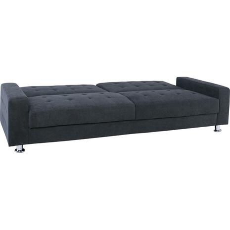 MOBY Καναπές - Κρεβάτι Σαλονιού - Καθιστικού, Ύφασμα Σκούρο Γκρι (Ε9569,7)
