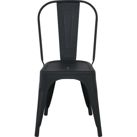 RELIX Καρέκλα, Μέταλλο Βαφή Μαύρο Extra Matte (Ε5191,1ΜW)