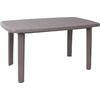 SORRENTO Τραπέζι Oval Dining Κήπου - Βεράντας, PP Απόχρωση Tortora (Ε365,4)