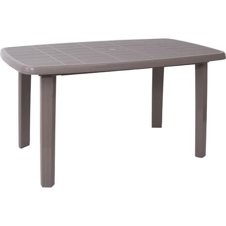 SORRENTO Τραπέζι Oval Dining Κήπου - Βεράντας, PP Απόχρωση Tortora (Ε365,4)
