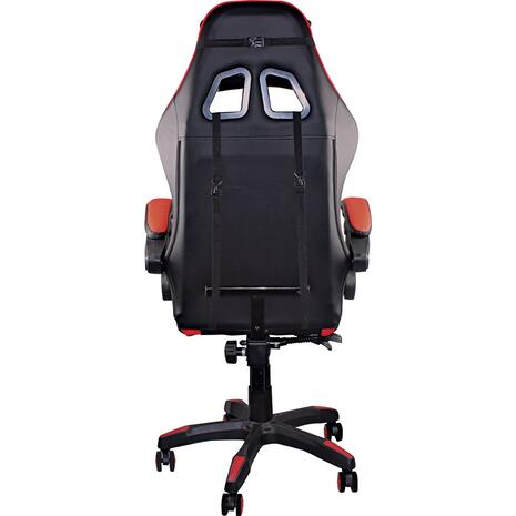 BF7850 Gaming Πολυθρόνα Γραφείου Διευθυντή Pu Μαύρο-Κόκκινο (ΕΟ582,1) (Κόκκινο)