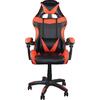 BF7850 Gaming Πολυθρόνα Γραφείου Διευθυντή Pu Μαύρο-Κόκκινο (ΕΟ582,1) (Κόκκινο)