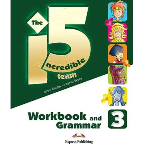 Incredible 5 Team 3 - Workbook & Grammar Book (with Digibooks App) (978-1-4715-6600-4)
