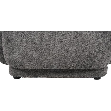 ΠΟΛΥΘΡΟΝΑ KARPEN HM9600.01 ΓΚΡΙ ΜΠΟΥΚΛΕ ΥΦΑΣΜΑ  93x87x78Υ εκ. (Γκρι)