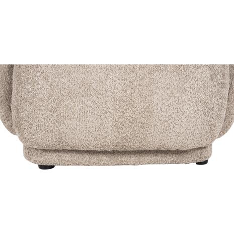 ΠΟΛΥΘΡΟΝΑ KARPEN HM9600.08 ΜΠΕΖ ΜΠΟΥΚΛΕ ΥΦΑΣΜΑ 93x87x78Υ εκ. (Μπεζ)