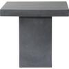CONCRETE Cubic Τραπέζι Κήπου - Βεράντας, Cement Grey (Ε6208)