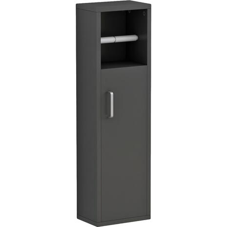 ΝΤΟΥΛΑΠΙ ΜΠΑΝΙΟΥ DAMIEN HM9025.11 ΜΕΛΑΜΙΝΗ ΑΝΘΡΑΚΙ 20x13x70Yεκ.