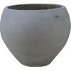 FLOWER POT-5 Cement Grey Φ32x26cm (Ε6304,A)