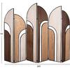 ΠΑΡΑΒΑΝ 6-ΦΥΛΛΟ ΜΟΝΗΣ ΟΨΗΣ CRYPT HM4221 MDF ΣΕ 4 ΧΡΩΜΑTA-ΜΑΥΡΟ ΜΕΤΑΛΛΟ 241x1,5x180Υεκ.