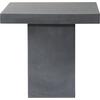 CONCRETE Cubic Τραπέζι Κήπου - Βεράντας, Cement Grey (Ε6208)